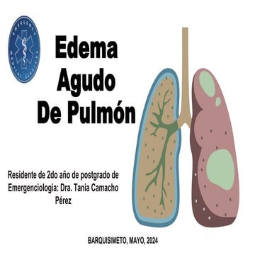 EDEMA AGUDO DE PULMON y tratamiento pptx