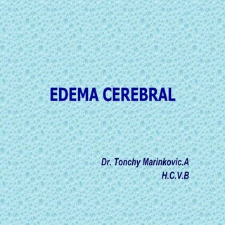 Edema cerebral