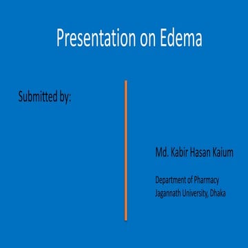 Edema