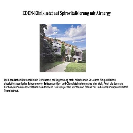 Spirovital Therapie Airnergy 