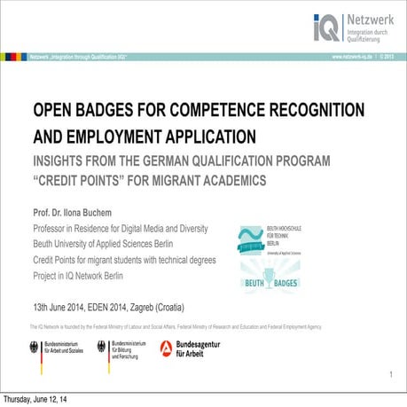 Open Badges for Employment