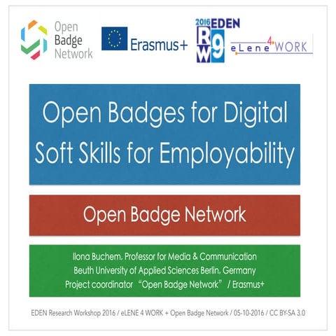 Open Badges for Soft Digital Skills