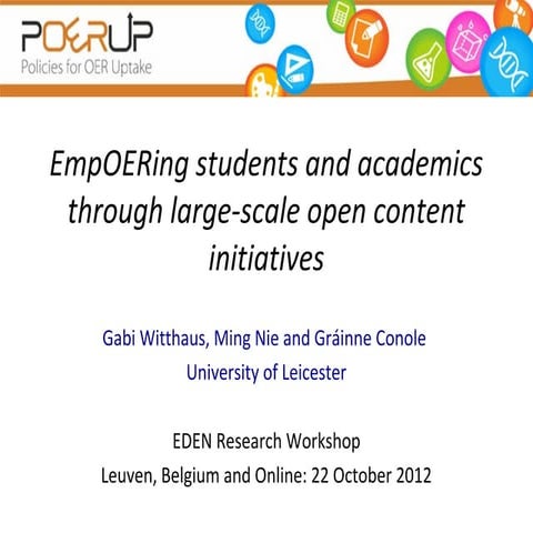 EmpOERing students and academics through large-scale open content initiatives 