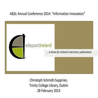 Edeposit Ireland christoph schmidt ...