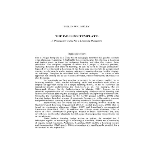 E designtemplatedraft