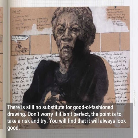 Edexcel sketchbook kick start presentation