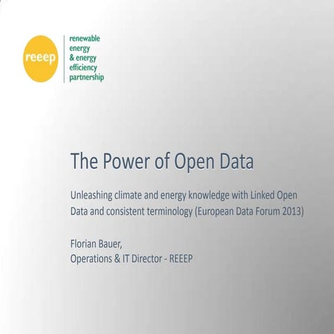 Open Energy Data | PDF