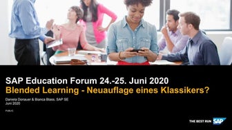 Blended Learning bei SAP
