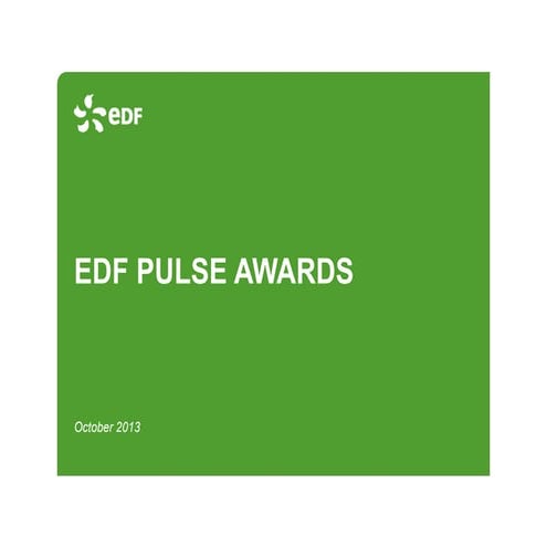EDF Pulse innovation Contest