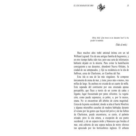 Edgar allan poe   el escabarajo de oro