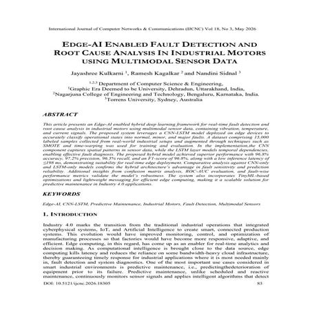 Edge-AI Enabled Fault Detection and Root Cause Analysis in Industrial ...