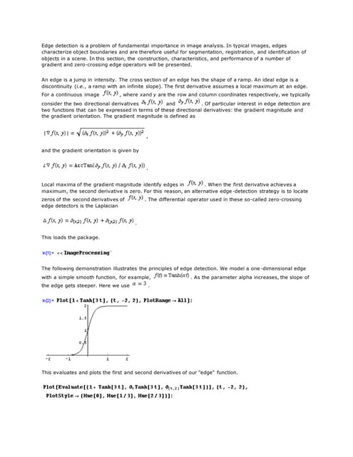 Edge detection