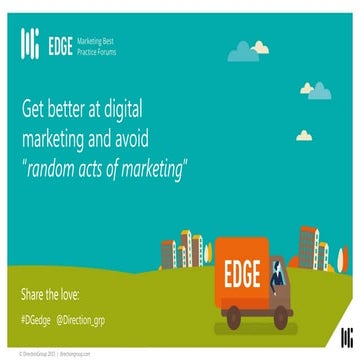 DirectionGroup Digital Marketing - Edge Presentation 