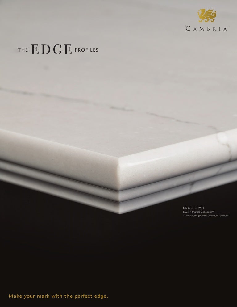 Cambria Edge Profile Sheet
