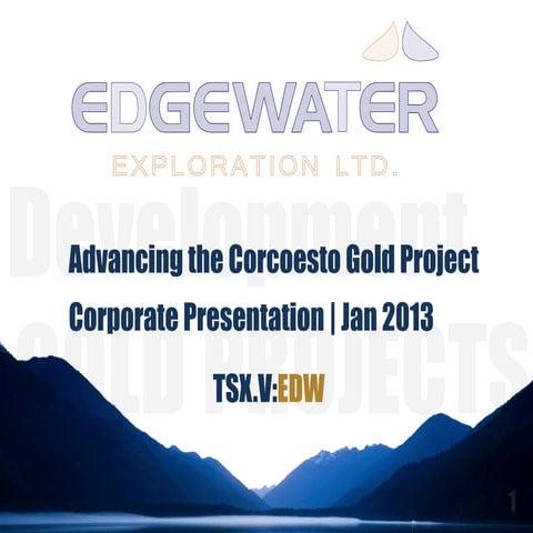 Edgewater Exploration Fact Sheet | PDF