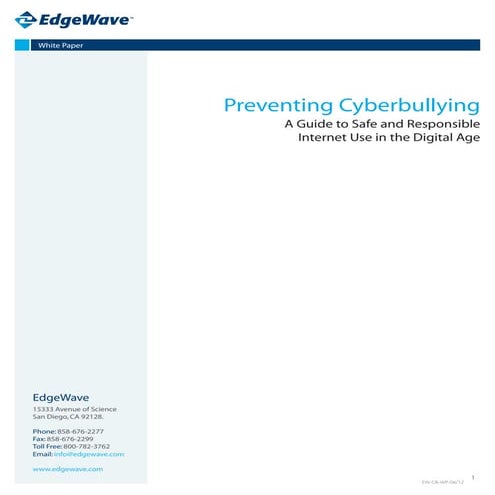 Edge wave the_journalwhitepaper_preventingcyberbullying