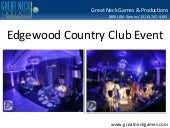 Edgewood Country Club Event in New ...