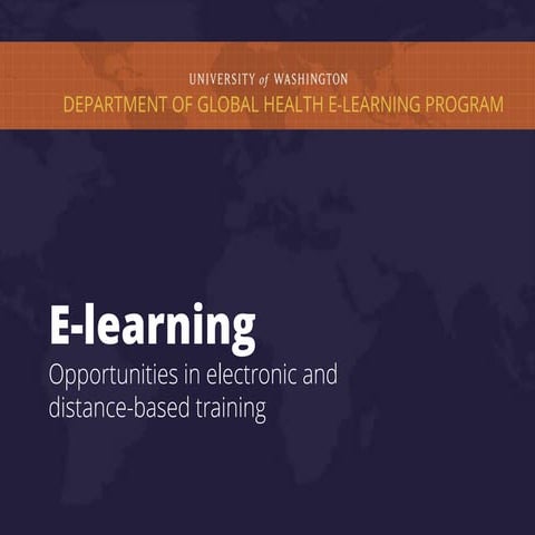 University of Washington Global Health E-Learning