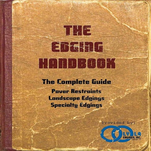 The Edging Handbook - Oly Ola Landscape Edging | PDF