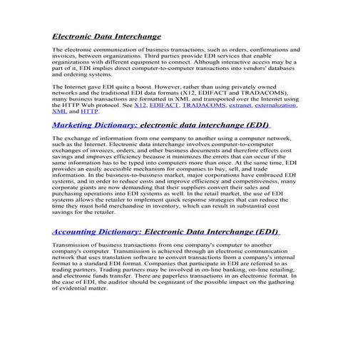 Edi idoc interface-ale-bapi-badi-user exits