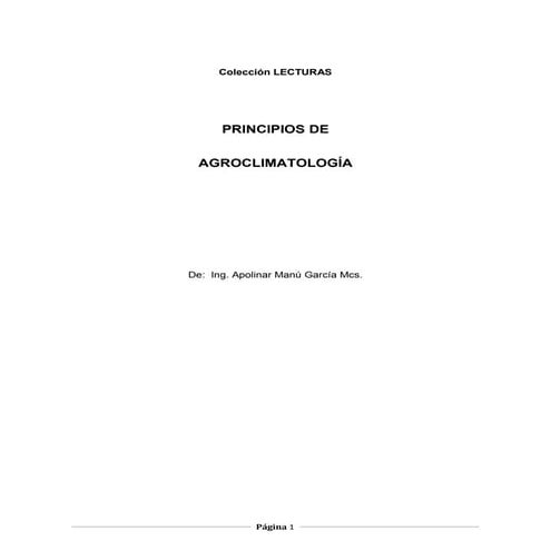 Agroclimatologia operativa