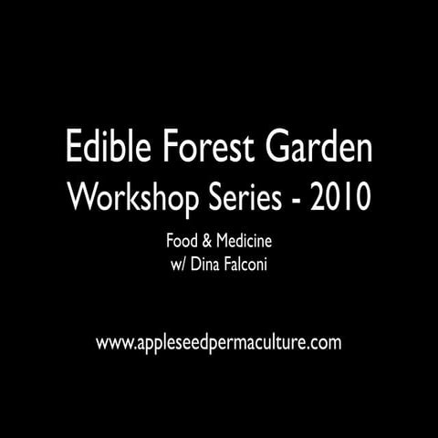 Forest Garden - Food & Medicine