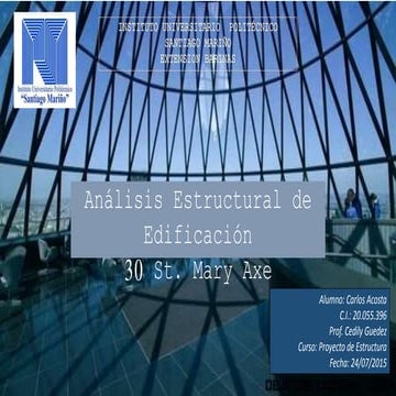 Edificion analisis estructural