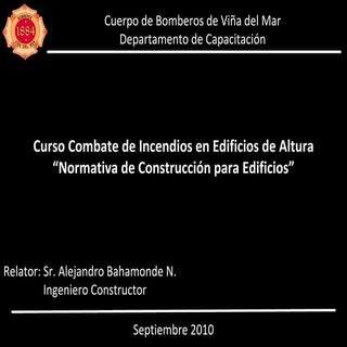 Normativa de Construcción (Incendio...