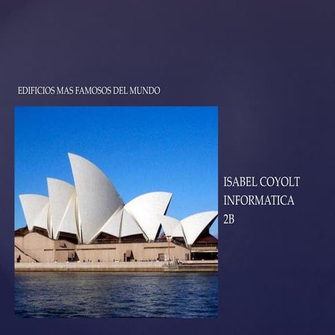 Edificios mas famosos del mundo