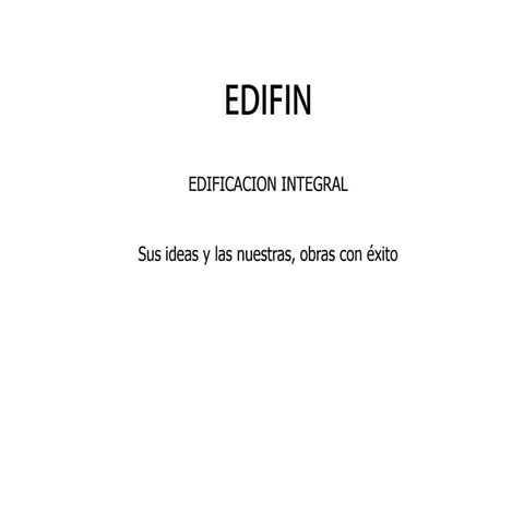 Edifin