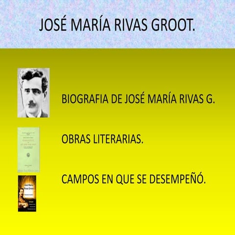 Jose Maria Rivas Groot | PPTX