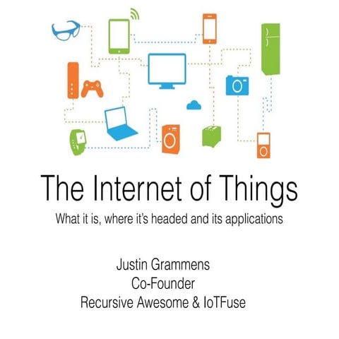 Internet of Things: What It Is, Where's Headed and Its Applications