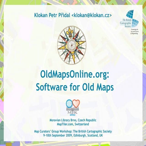 BCS Workshop: Old Maps Online