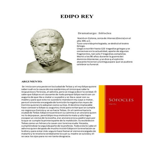 Edipo rey | DOCX