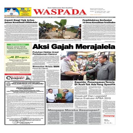 Edisi Aceh 27 Maret