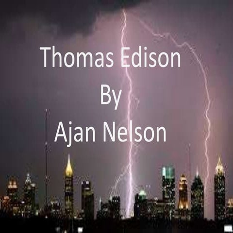 Thomas Edison | PPTX