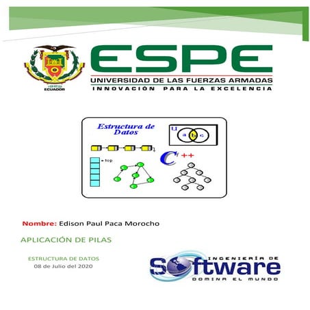 Estructura de datos PILAS