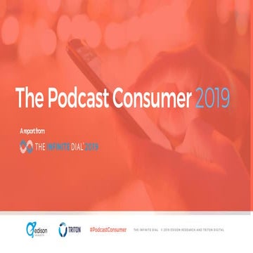 Edison Research Podcast Consumer 2019