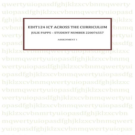 Edit124 assignment 1 julie papps