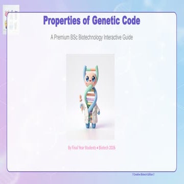 Comprehensive Guide to the Properties and Significance of the Genetic ...
