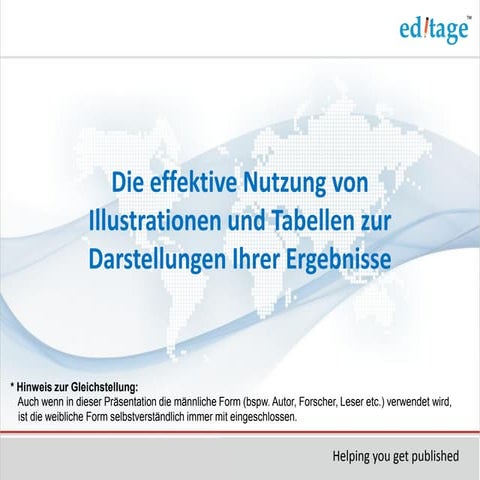 Gestaltung von Illustrationen und Tabellen