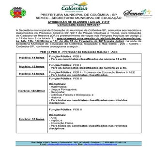 Edital de atribuição processo selet...