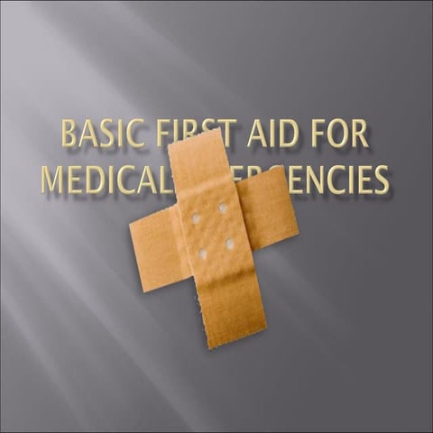 First Aid