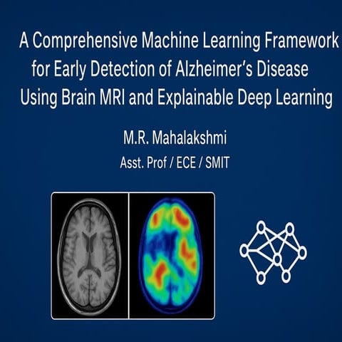Explainable Deep Learning Framework for Early Alzheimer's Disease ...