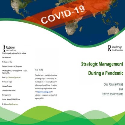 Edited book invite brochure