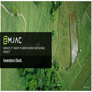 Emjac Pitch Deck | PDF