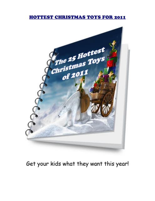 Best Christmas Toys for 2011