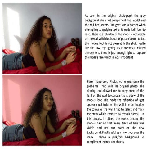 Editied photo analysis