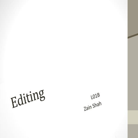 Editing Decent Media