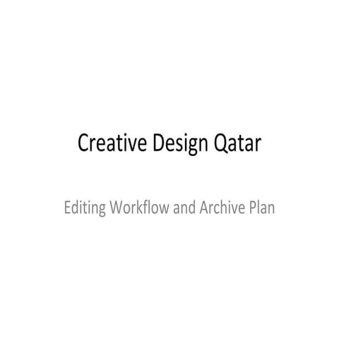 Editing archive plan
